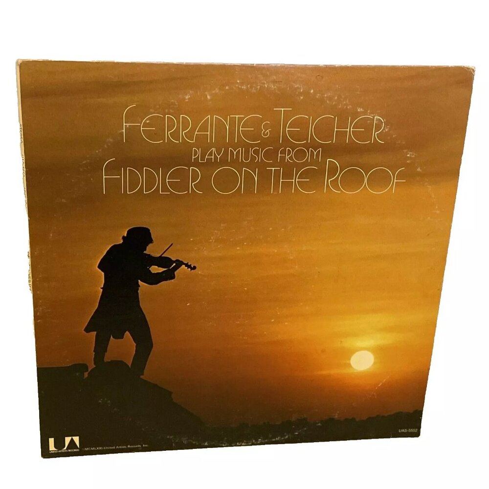 Play Music From Fiddler On The Roof (Vinyl, 1971) United Artists UAS-5552 VG